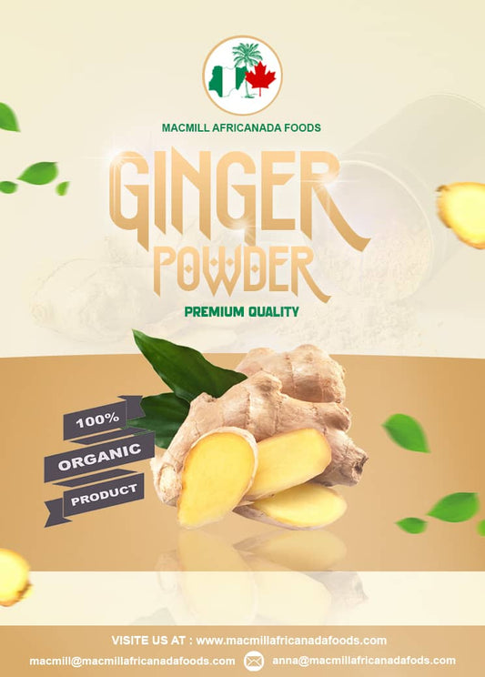 Pure Dry Ground Ginger Powder – Spice Up Your Health and Dishes!