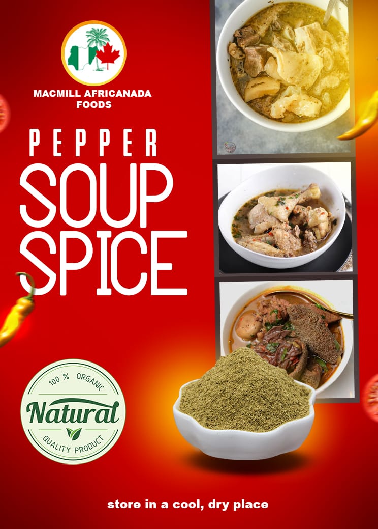 Authentic Pepper Soup Spice – Bold, Warming Flavors for Perfect Soups!